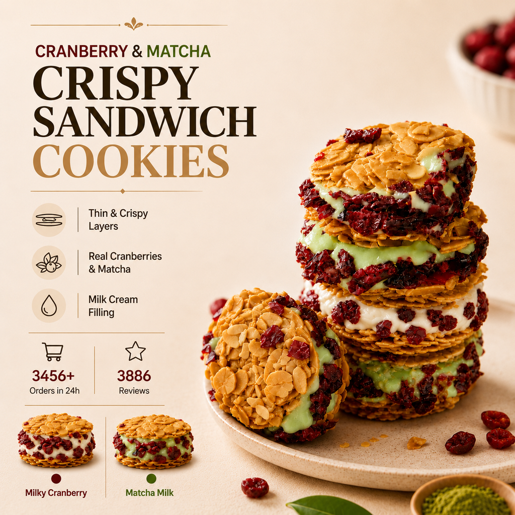 🥜No Artificial Flavors‑Almond Cranberry Pie-918