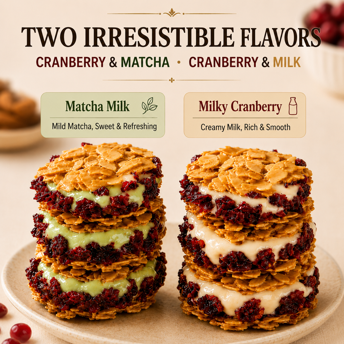 🥜No Artificial Flavors‑Almond Cranberry Pie-918